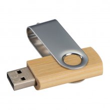 USB din bambus, 4GB, de pe stoc