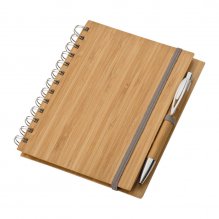 Notes A5 cu coperta bambus Notes A5 cu coperta bambus