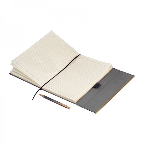 Set de caiet cu coperta din piele si pix