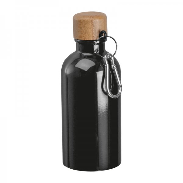 Sticla din otel inoxidabil cu carabina, 400ml