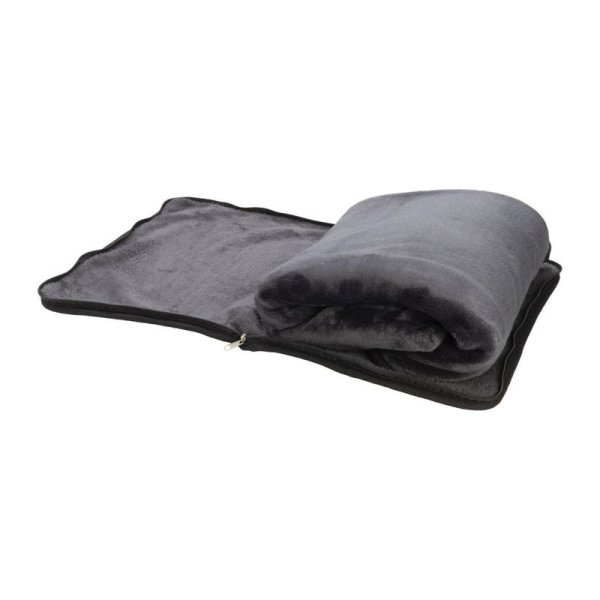 AMIATA 2in1 fleece travel blanket